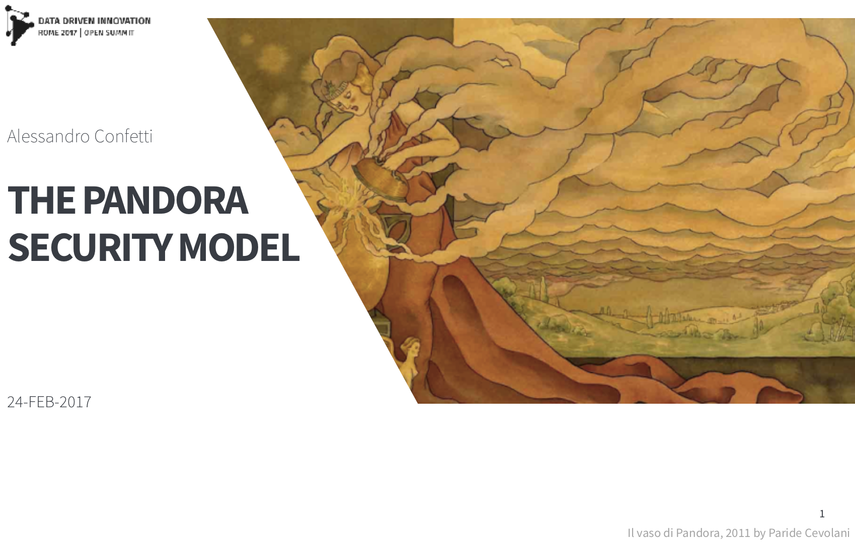 Talk: The pandora security model