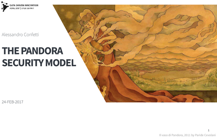 Talk: The pandora security model
